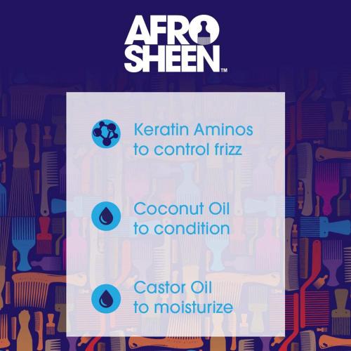 Afro Sheen 'Fro Out Blow Out Spray Protect Hair & Control Frizz Spray 6oz/ 177ml Find Your New Look Today!