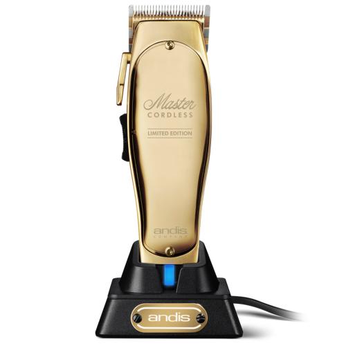 Andis Professional Limited Gold Edition Master Cordless Lithium-Ion Clipper Find Your New Look Today!