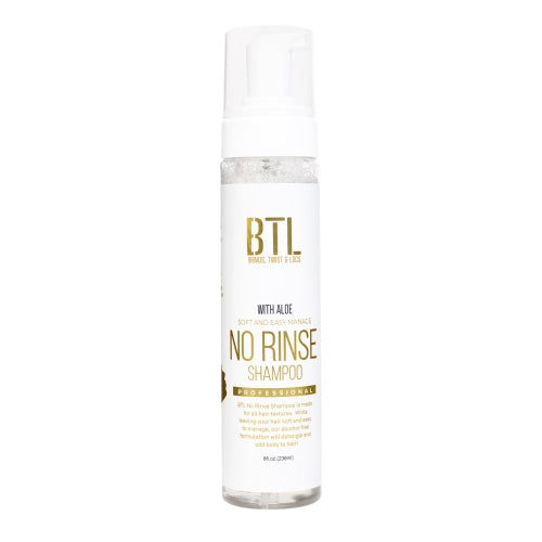 BTL Professional Soft N Easy Manage No Rinse Shampoo with Aloe 8oz Find Your New Look Today!