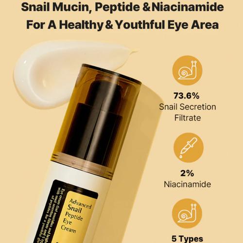 Cosrx Advanced Snail Peptide Eye Cream 0.84oz/ 25ml Find Your New Look Today!