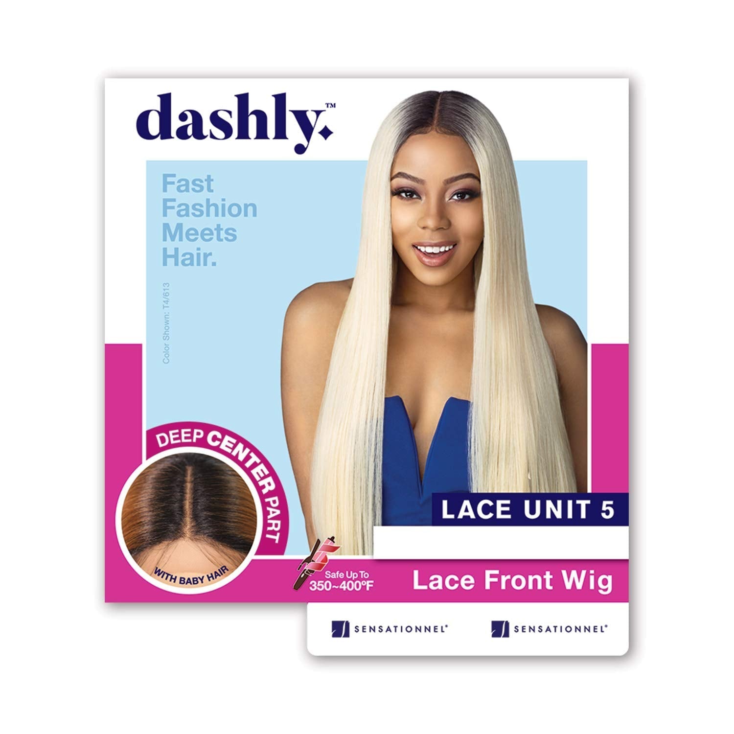 DASHLY Sensationnel lace front wig lace wig unit 5 (1B) Find Your New Look Today!