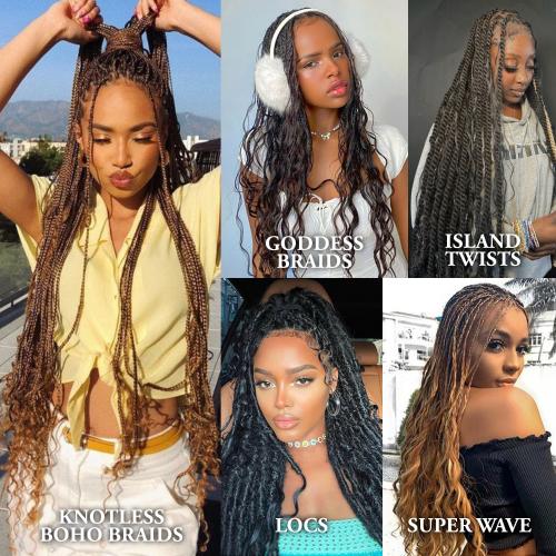 Eve Hair Cleopatra Remy Virgin Human Hair Braids French Deep Wave Bulk Find Your New Look Today!