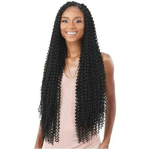 Freetress Synthetic Braid - WATER WAVE EXTRA LONG (1 Jet Black) Find Your New Look Today!