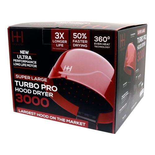 Hot n Hotter Turbo Pro Super Large Hood Dryer 3000 Find Your New Look Today!