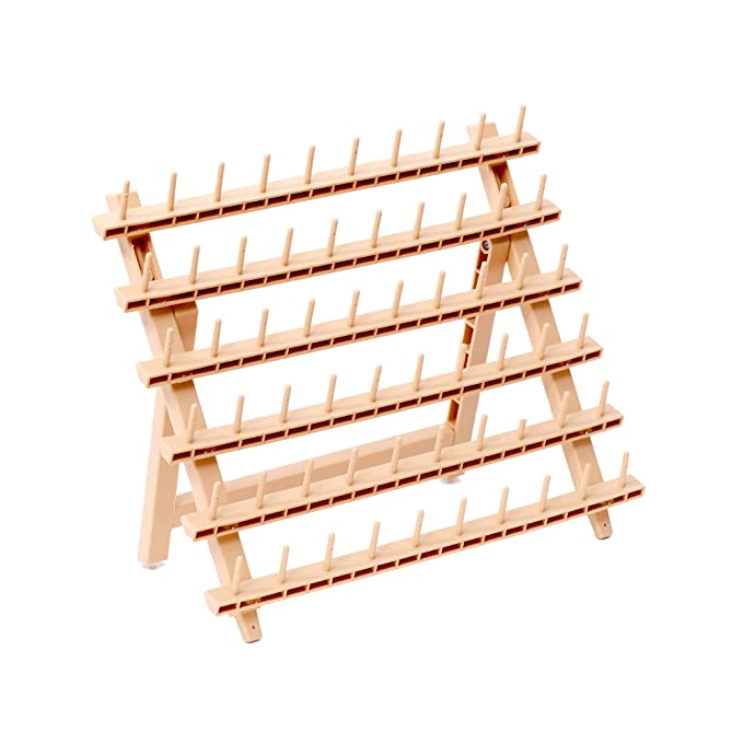 Laflare Braid Rack 60 Spools, P.P Braiding Hair Stand, Thread Rack, Sewing Organizer, Quilting, Embroidery - Versatile Extension Holder Find Your New Look Today!