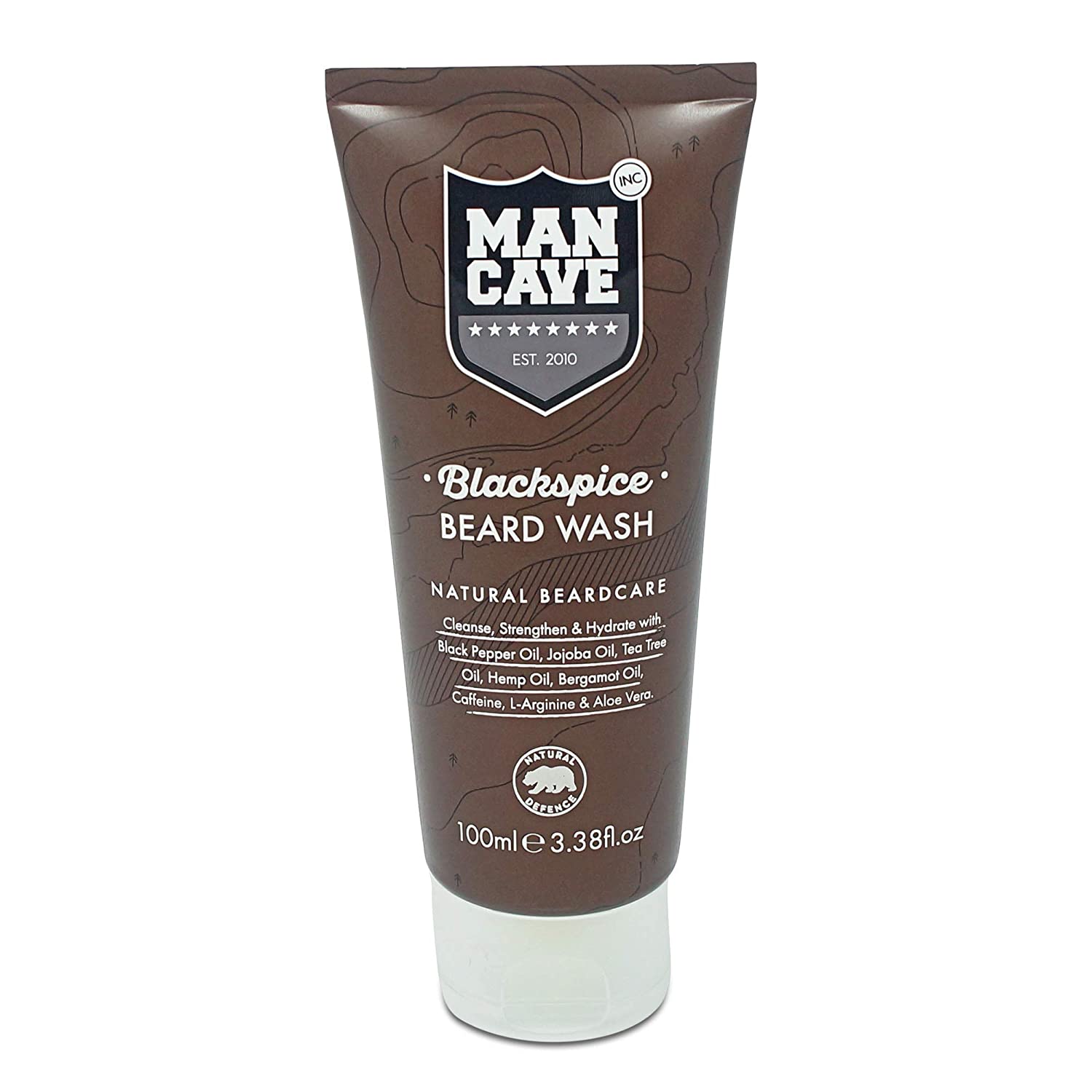 ManCave Black Spice Beard Wash, 3.3 oz Find Your New Look Today!