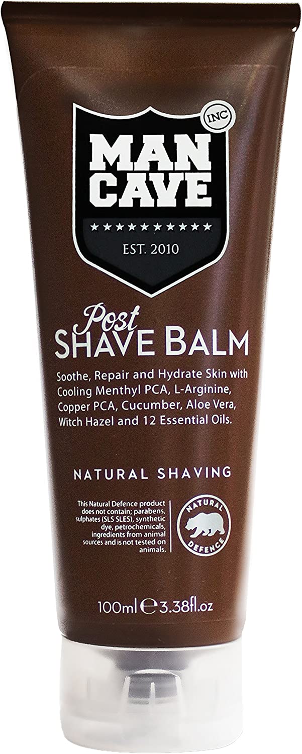Mancave Post Shave Balm, 3.38 fl.oz Find Your New Look Today!