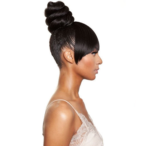 Mane Concept Synthetic Hair Bang Bun YellowTail YTBB06 Cruffin Find Your New Look Today!