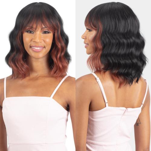 Mayde Beauty Human Hair Blend Wig Mocha Delight Find Your New Look Today!