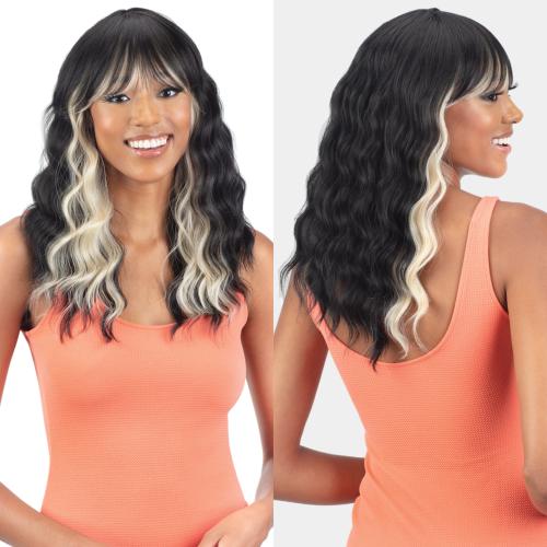 Mayde Beauty Human Hair Blend Wig Mocha Honey Find Your New Look Today!