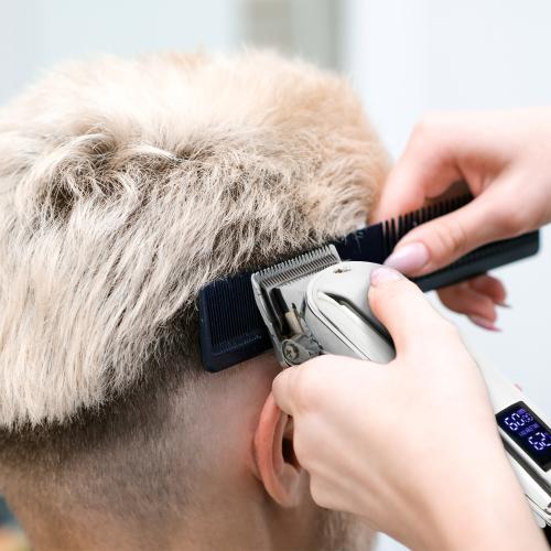 Metal Professional Cordless Hair Clipper Silver Find Your New Look Today!