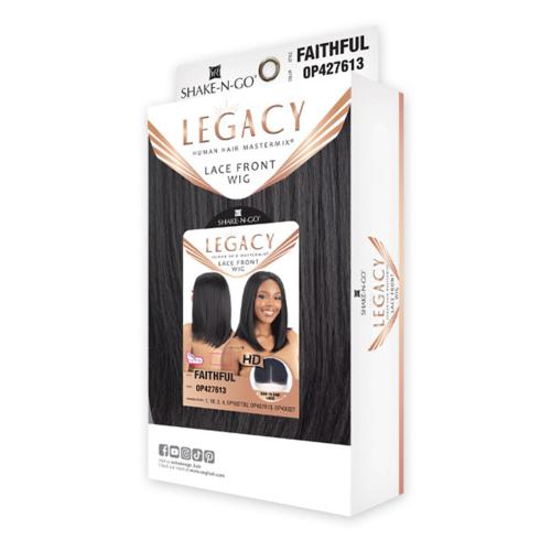 Milky Way Human Hair Blend HD Lace Front Wig Legacy Faithful Find Your New Look Today!