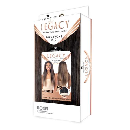 Milky Way Human Hair Blend HD Lace Front wig Legacy Finesse Find Your New Look Today!