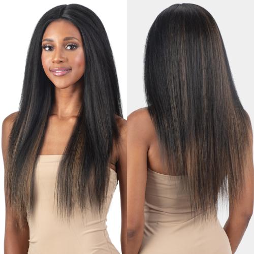 Milky Way Human Hair Blend HD Lace Front wig Legacy Finesse Find Your New Look Today!