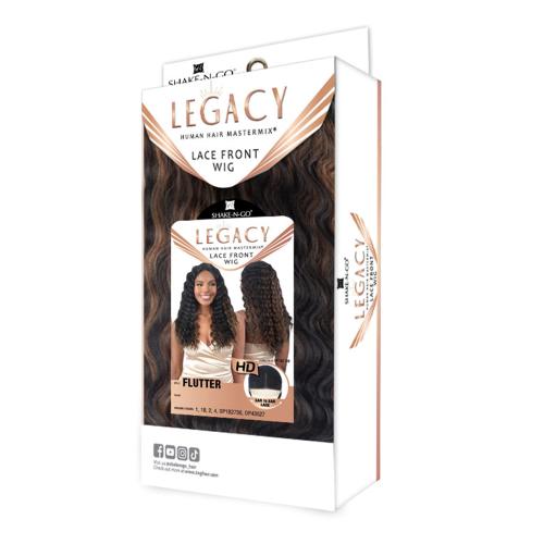 Milky Way Human Hair Blend HD Lace Front wig Legacy Flutter Find Your New Look Today!