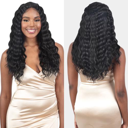 Milky Way Human Hair Blend HD Lace Front wig Legacy Flutter Find Your New Look Today!