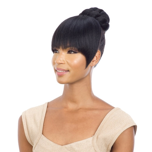 ModelModel Synthetic Hair Bun And Bang Bella Bun Bang 2Pcs (Blunt Bang) Find Your New Look Today!