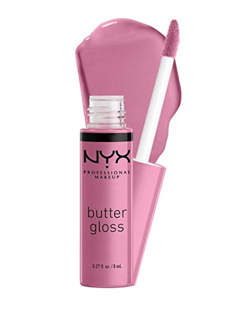 NYX PROFESSIONAL MAKEUP Butter Gloss, Non-Sticky Lip Gloss - Creme Brulee (Natural) Find Your New Look Today!