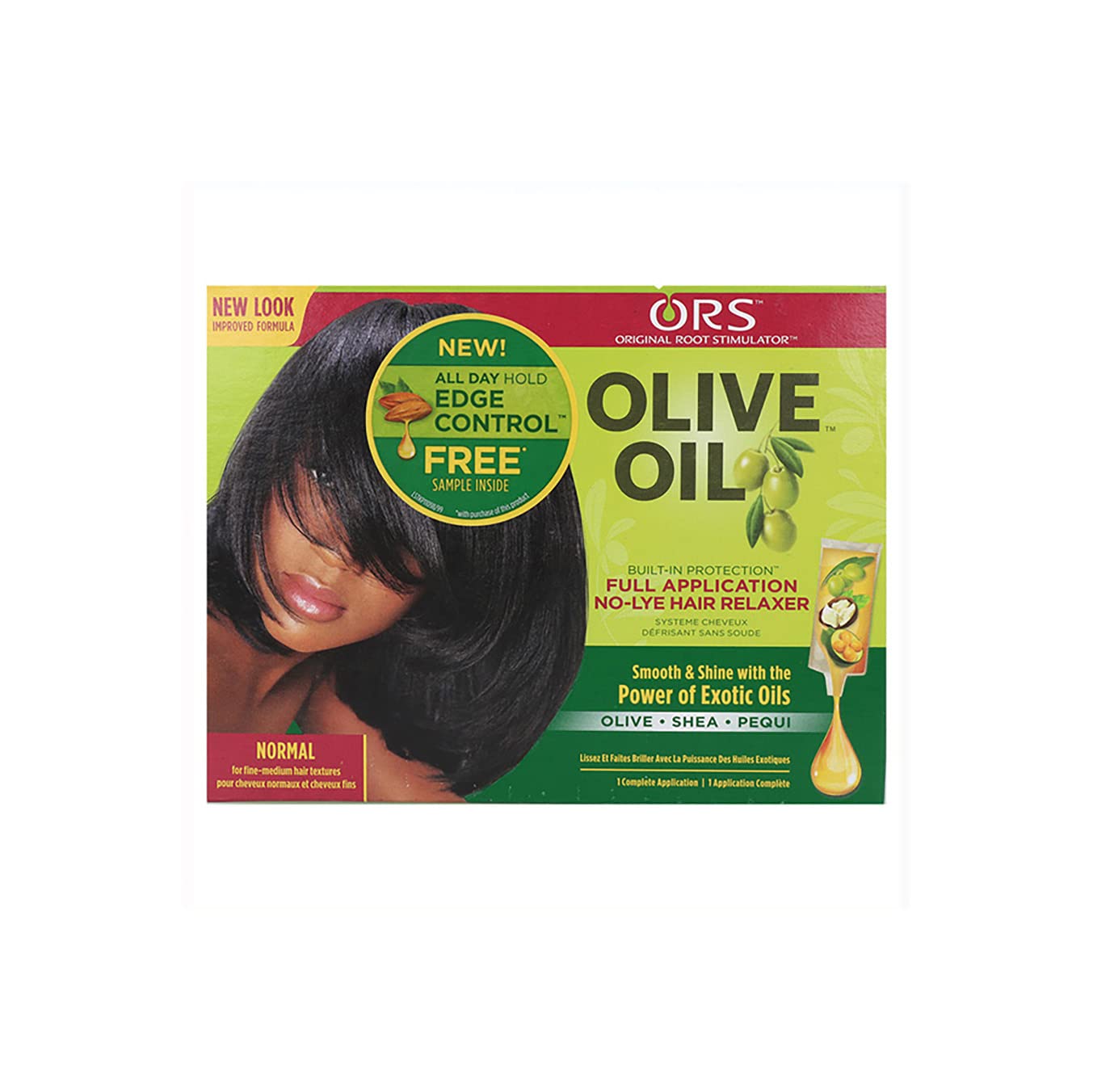 ORS Olive Oil Built-In Protection Full Application No-Lye Hair Relaxer - Normal (11098) Find Your New Look Today!