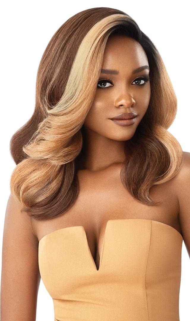 Outre Neesha Soft & Natural Synthetic Swiss Lace Front Wig NEESHA 202 (1B) Find Your New Look Today!