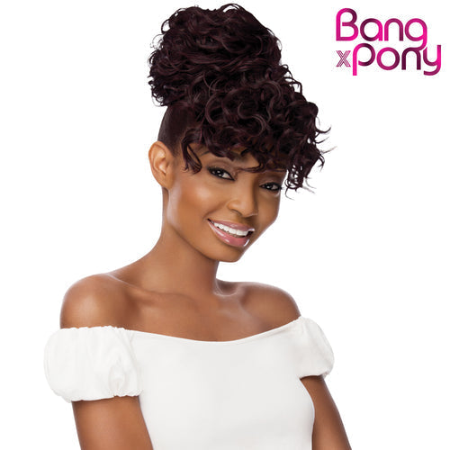 Outre Synthetic Hair Ponytail Quick Pony Bang X Pony Cyndi Find Your New Look Today!