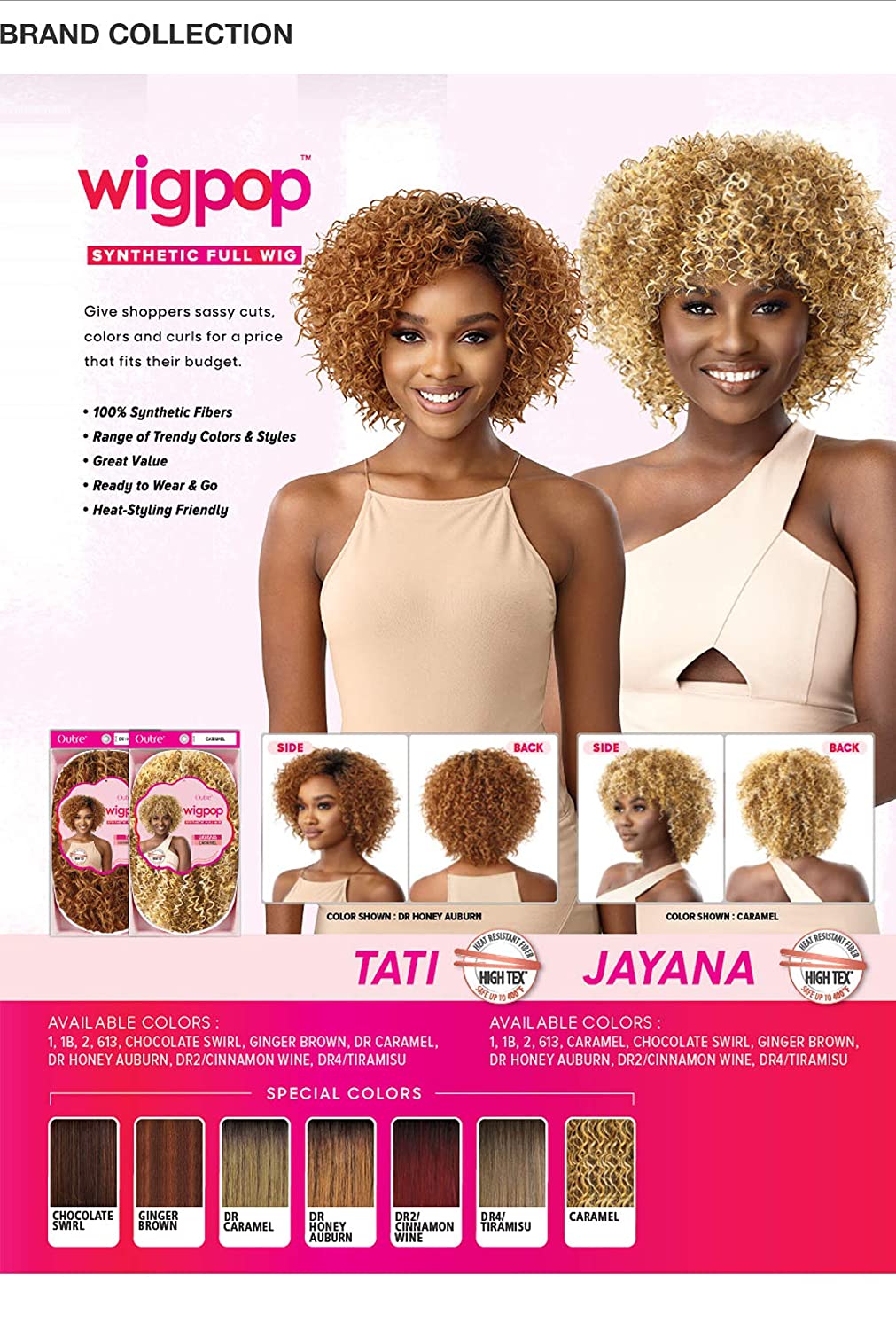Outre Wigpop Synthetic Full Wig - JAYANA (613) Find Your New Look Today!