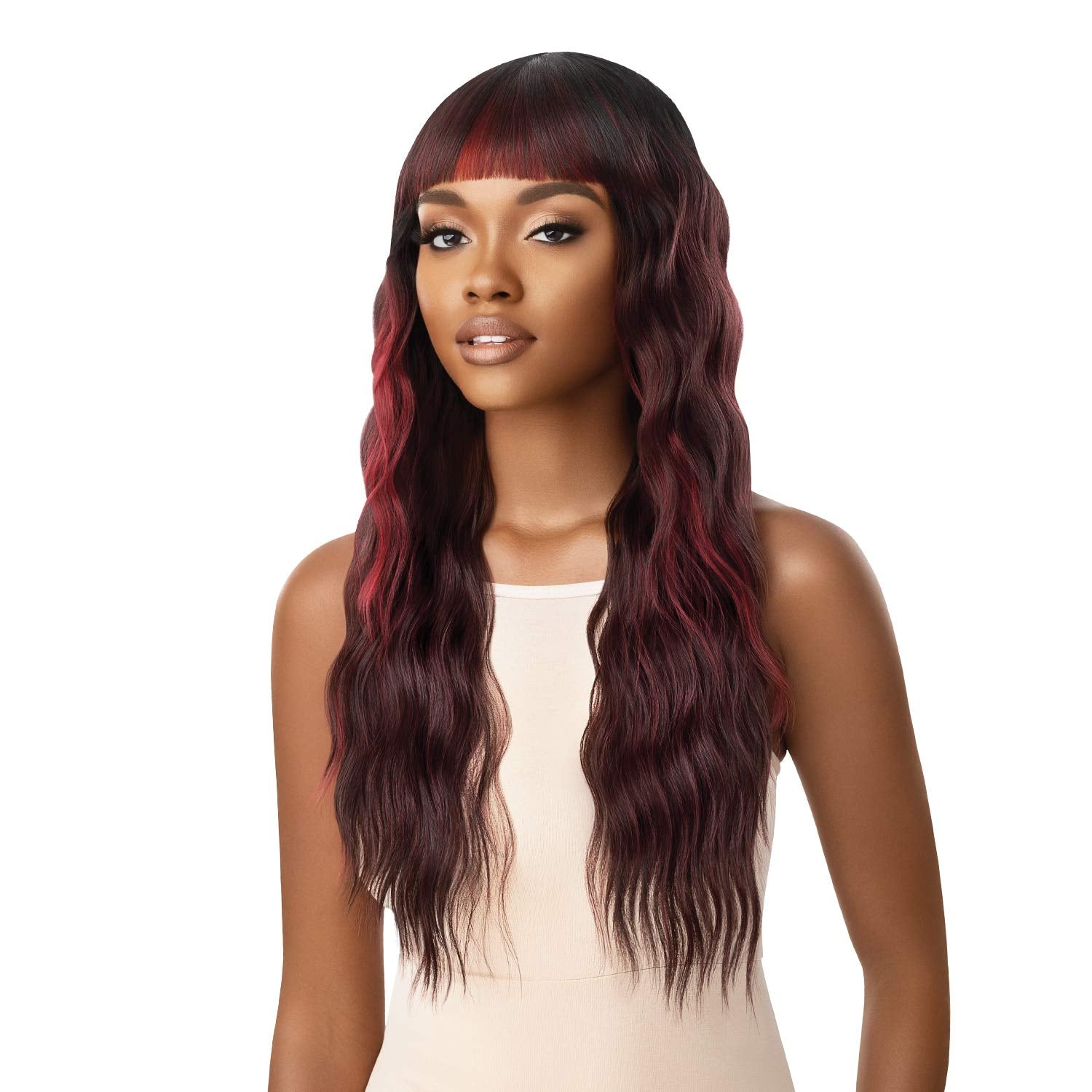 Outre Wigpop Synthetic Full Wig - KAYDEN (1 Jet Black) Find Your New Look Today!