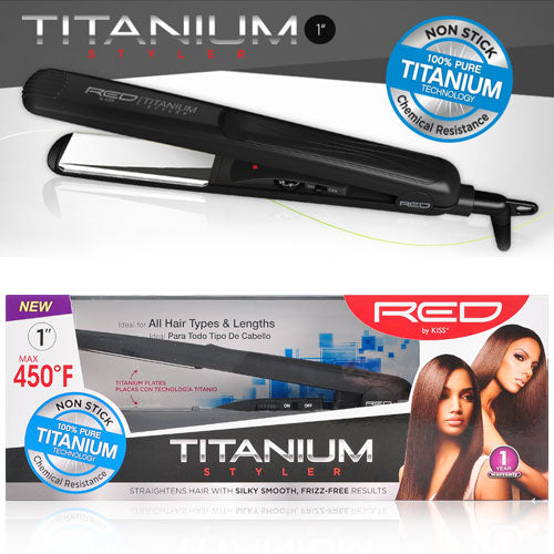 Red By Kiss Titanium Flat Iron Find Your New Look Today!