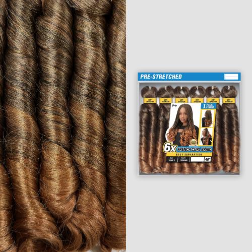 Royal Zury Crochet Braids Hand Made French Curl Braid 6X Find Your New Look Today!