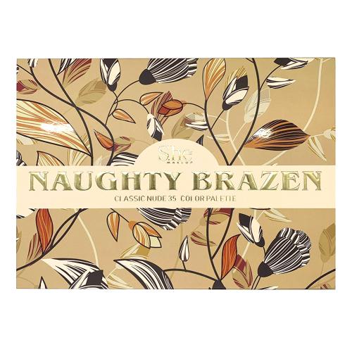 S.he Makeup Naughty Brazen Classic Nude Eyeshadow Palette 35 Colors Find Your New Look Today!