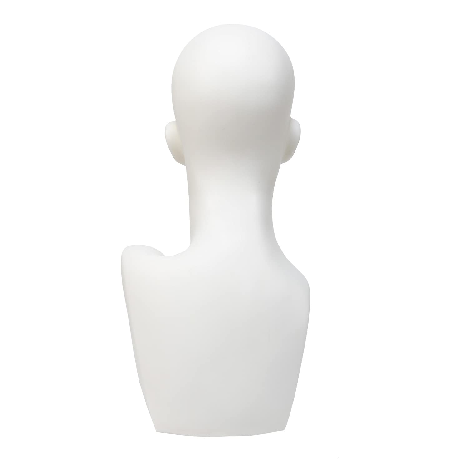 STUDIO LIMITED 16'' White Female PVC Mannequin Head with Makeups for cosmetology salon practice tool realistic and durable Find Your New Look Today!