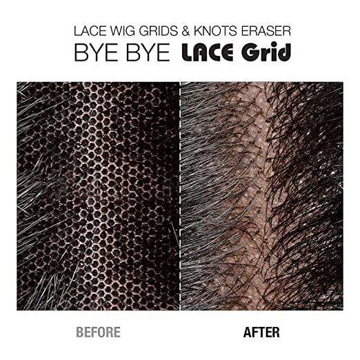 STUDIO LIMITED Lace Wig Grids and Knots Eraser Silicone Melting Tape, Bye Bye Lace Grid HD Natural Hide Cover Skinlike Durable Breathable Reusable Ultra-Thin Non-Slip Tape (Clear) Find Your New Look Today!