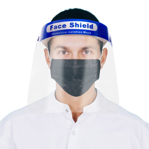 Safety Face Shield with Protective Clear Film with Elastic Band Reusable Full Face Find Your New Look Today!