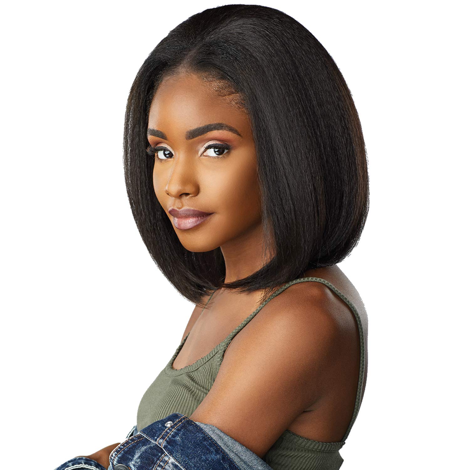 Sensationnel CKCo HalfWig - Synthetic Instant weave full wig style CURLS KINKS AND CO Half wig - TOP BABE (1B) Find Your New Look Today!