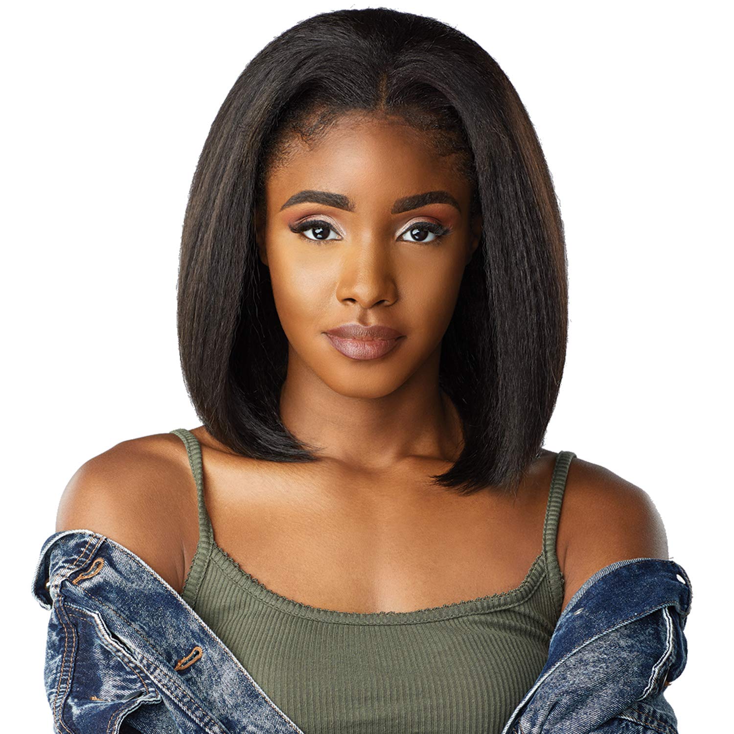 Sensationnel CKCo HalfWig - Synthetic Instant weave full wig style CURLS KINKS AND CO Half wig - TOP BABE (1B) Find Your New Look Today!