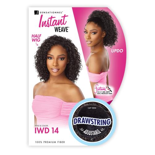 Sensationnel Half Wig Instant Weave Drawstring Cap IWD 14 Find Your New Look Today!