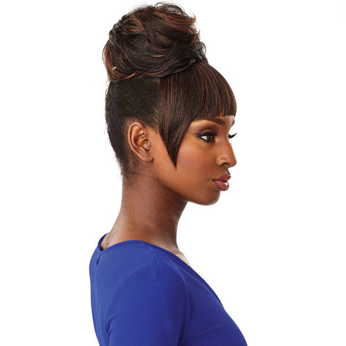 Sensationnel Synthetic Hair Bun & Bang Instant Bun With Bang Ada Find Your New Look Today!