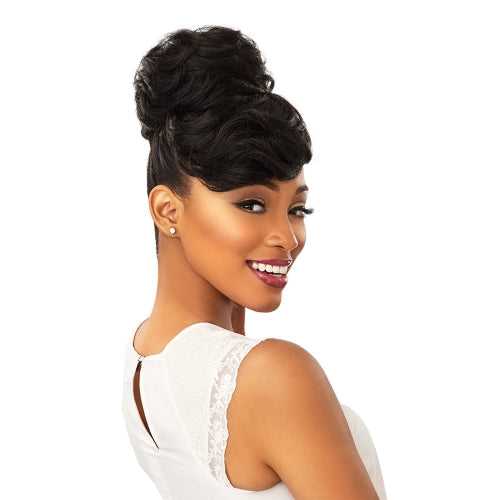 Sensationnel Synthetic Hair Bun & Bang Instant Bun With Bang Carla Find Your New Look Today!