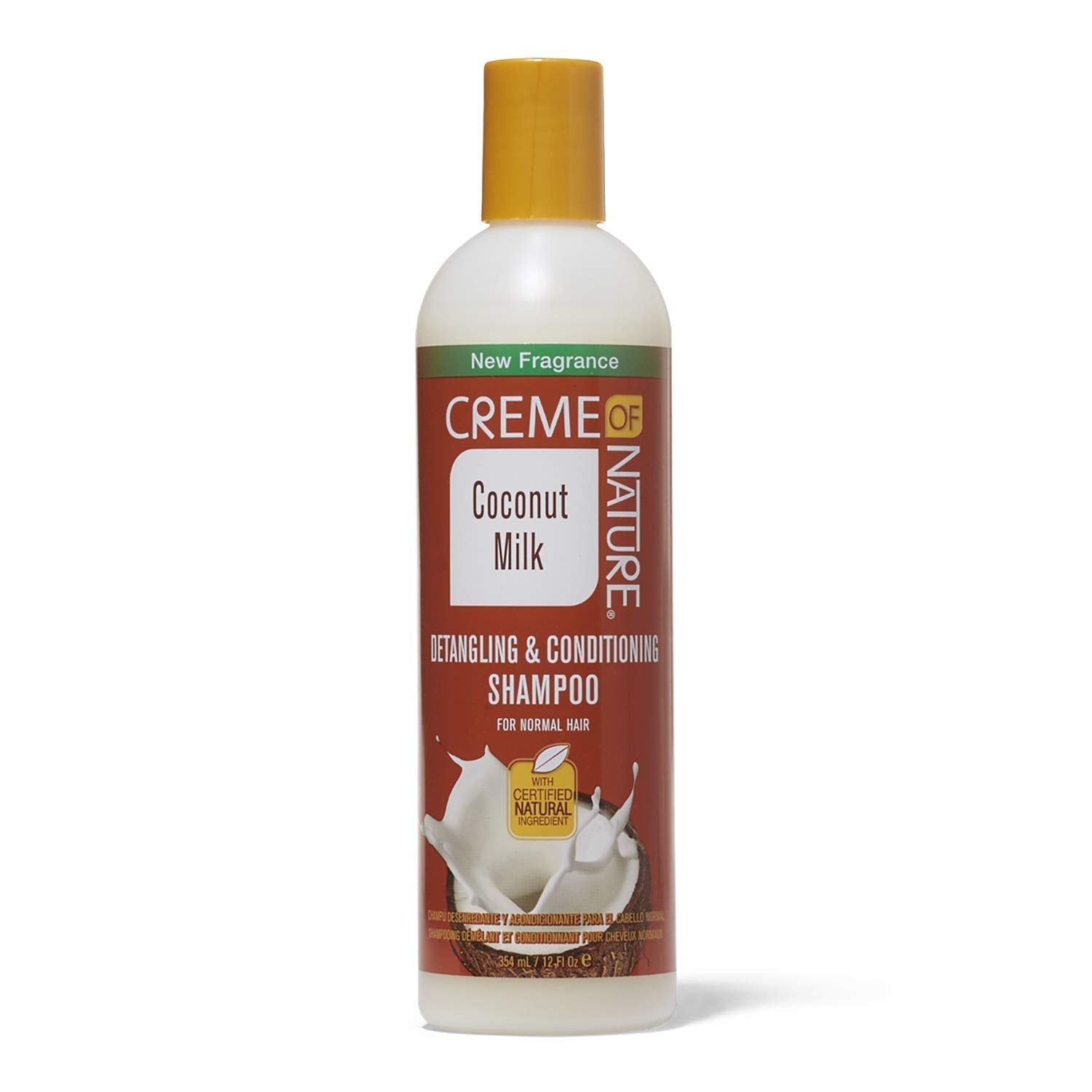 Shampoo with Coconut Milk by Creme of Nature, Detangling and Conditioning Formula for Normal Hair, 12 Fl Oz Find Your New Look Today!