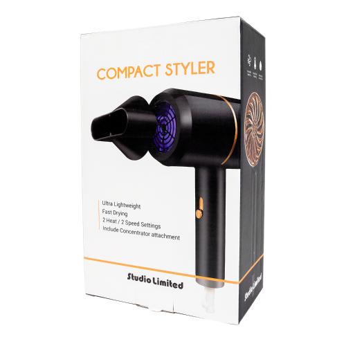 Studio Limited Compact Styler Mini Hair Dryer Find Your New Look Today!