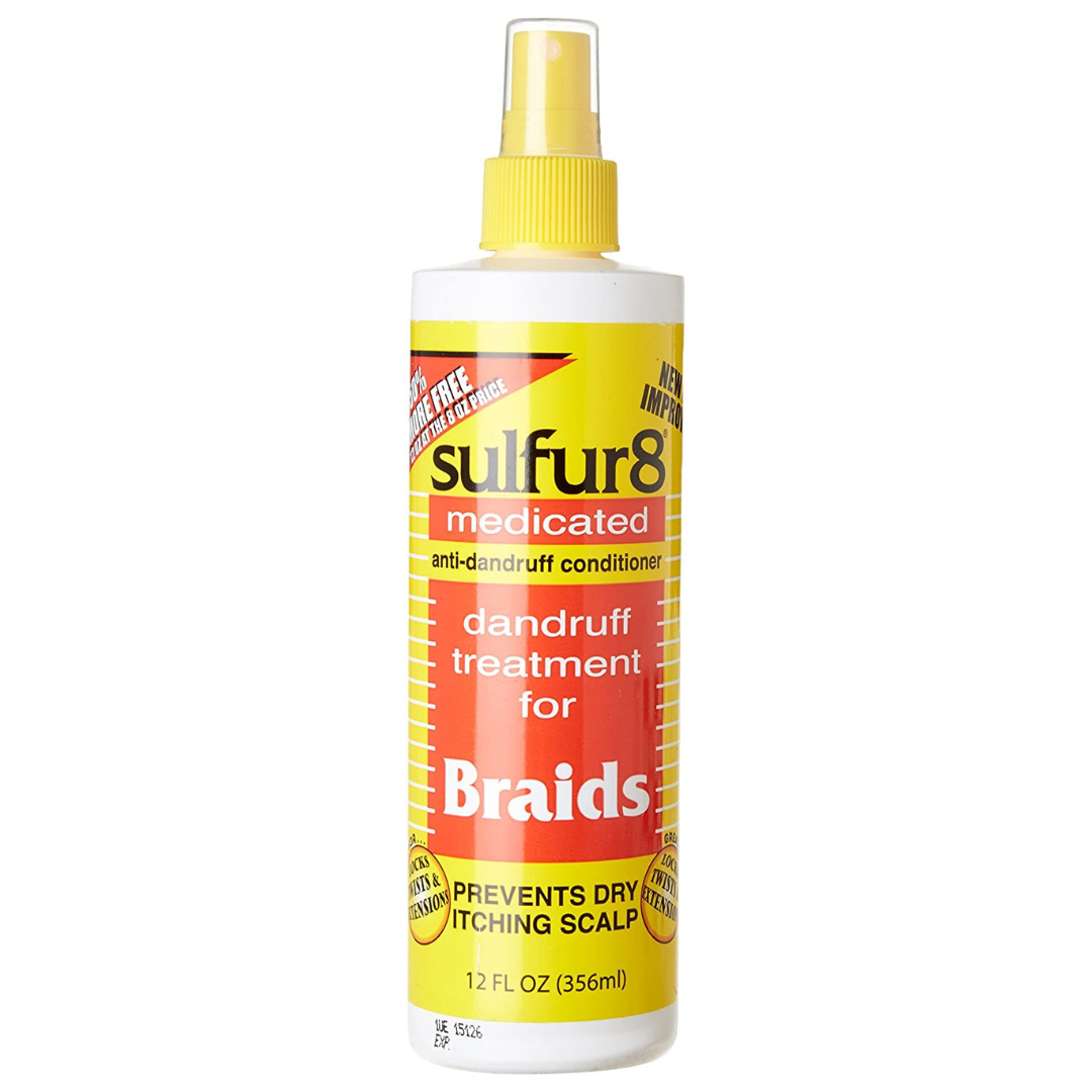 Sulfur 8 Dandruff Treatment For Braids 12 oz. Spray Find Your New Look Today!