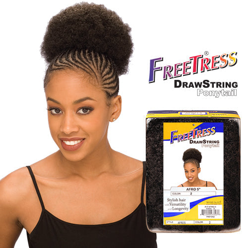 Synthetic Draw String Ponytail Freetress Afro 5 Find Your New Look Today!