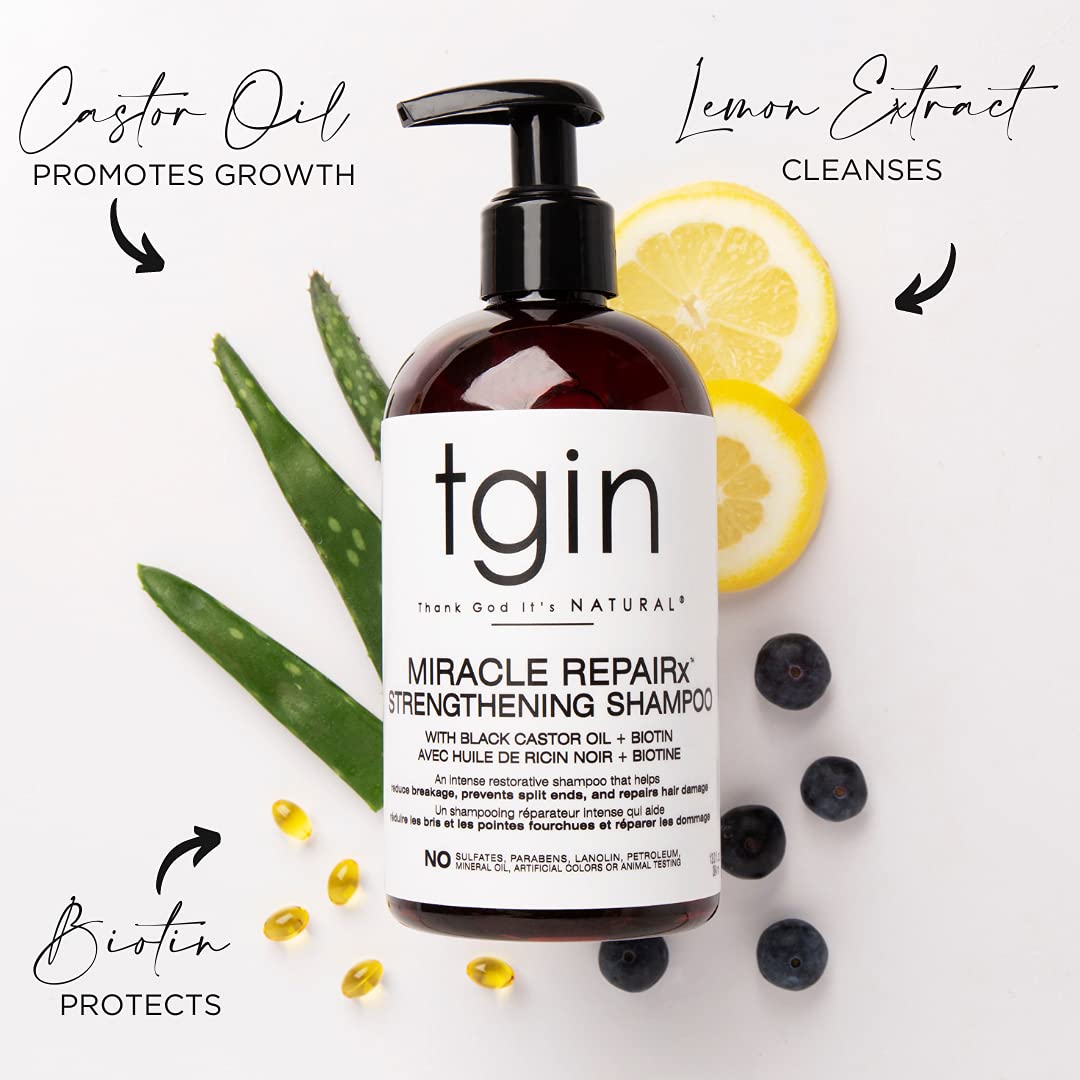 TGIN Miracle RepaiRx Strengthening Shampoo For Damaged Hair - 13 Oz Find Your New Look Today!