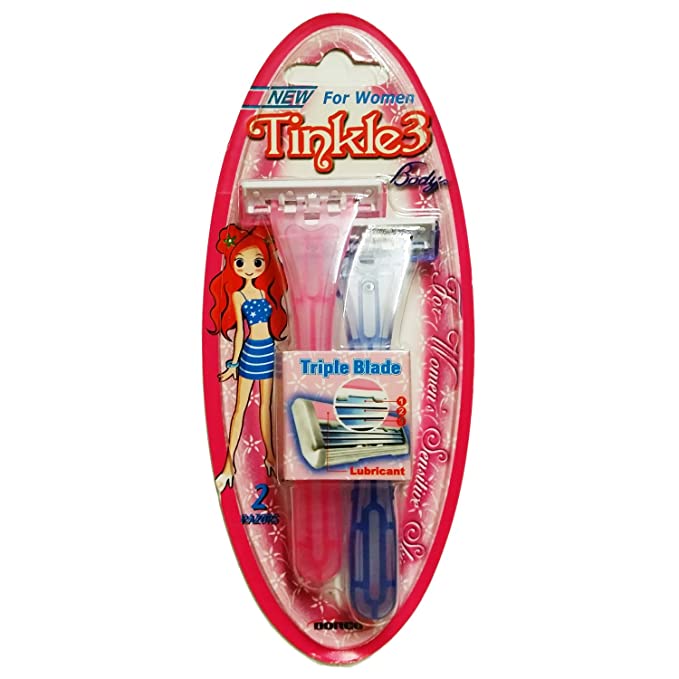 THINKLE DORCO TRIPLE BLADE BODY RAZORS FOR WOMEN 2PCS Find Your New Look Today!