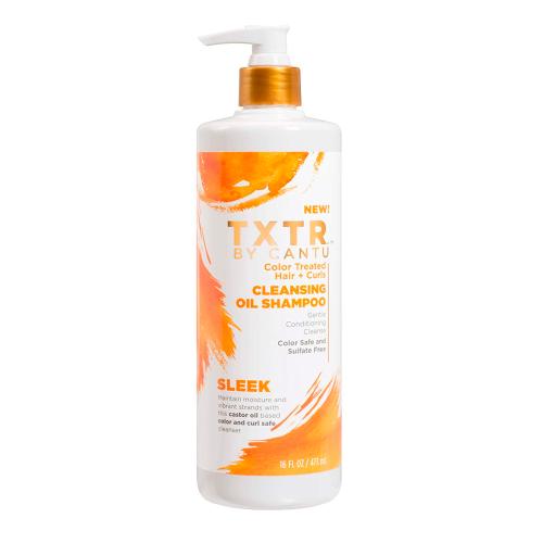 TXTR By Cantu Color Treated Hair Curls Cleansing Oil Shampoo 16oz Find Your New Look Today!