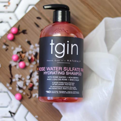 Tgin Rose Water Sulfate Free Hydrating Shampoo 13oz Find Your New Look Today!