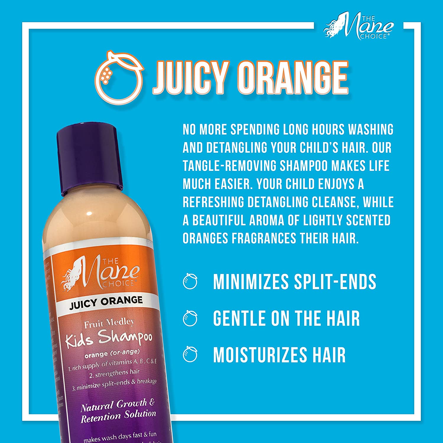 The Mane Choice Juicy Orange Fruit Medley Kids Shampoo, 8 Ounce Find Your New Look Today!