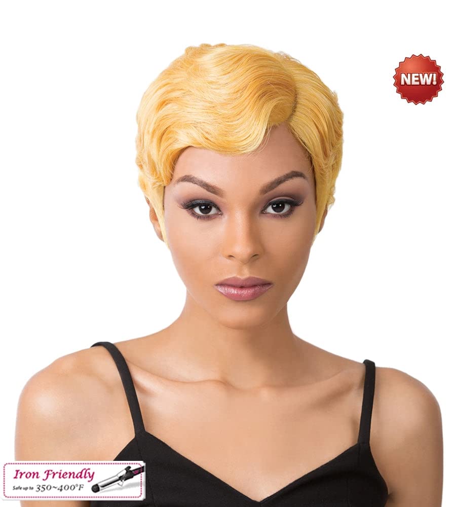 Tt's a wig! Synthetic Full Wig - NUNA (UNICORNBLONDE) (UNICORN) Find Your New Look Today!