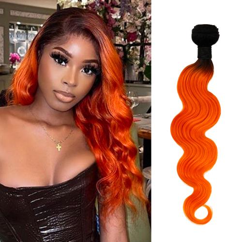 Uniq Hair 100% Virgin Human Hair Brazilian Bundle Hair Weave 9A Body #OTORANGE Find Your New Look Today!