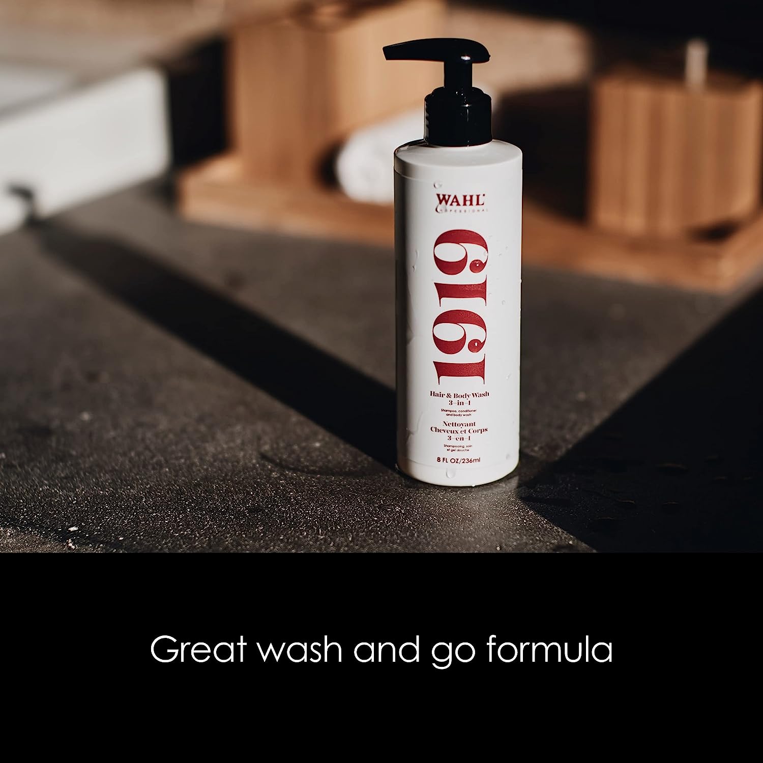Wahl 1919 3-In-1 Hair & Body Wash Find Your New Look Today!